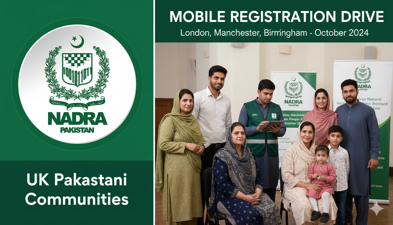 NADRA Mobile Registration Drive UK 2026